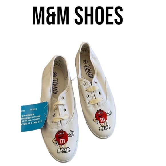 M&M’s white shoes  - Picture 1 of 7